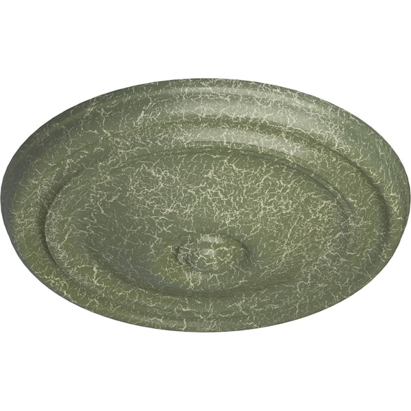 Reece Ceiling Medallion (Fits Canopies Up To 2 3/8), 12OD X 1 3/4P